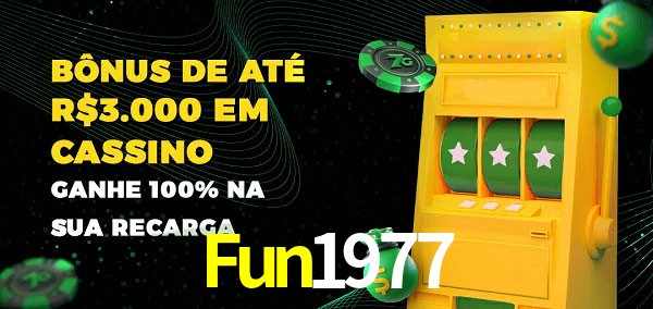 Fun1977 melhor bônus de depósito